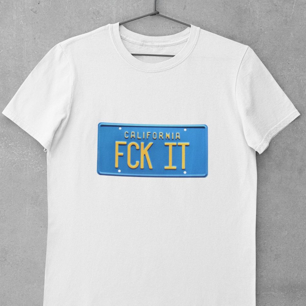 California FCK IT Shirt, Next Friday, 90's hip hop